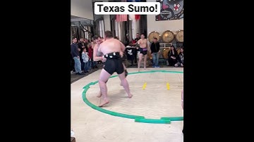This was the Dallas Sumo Club videoed by our Oyakata! #martialarts #sumo