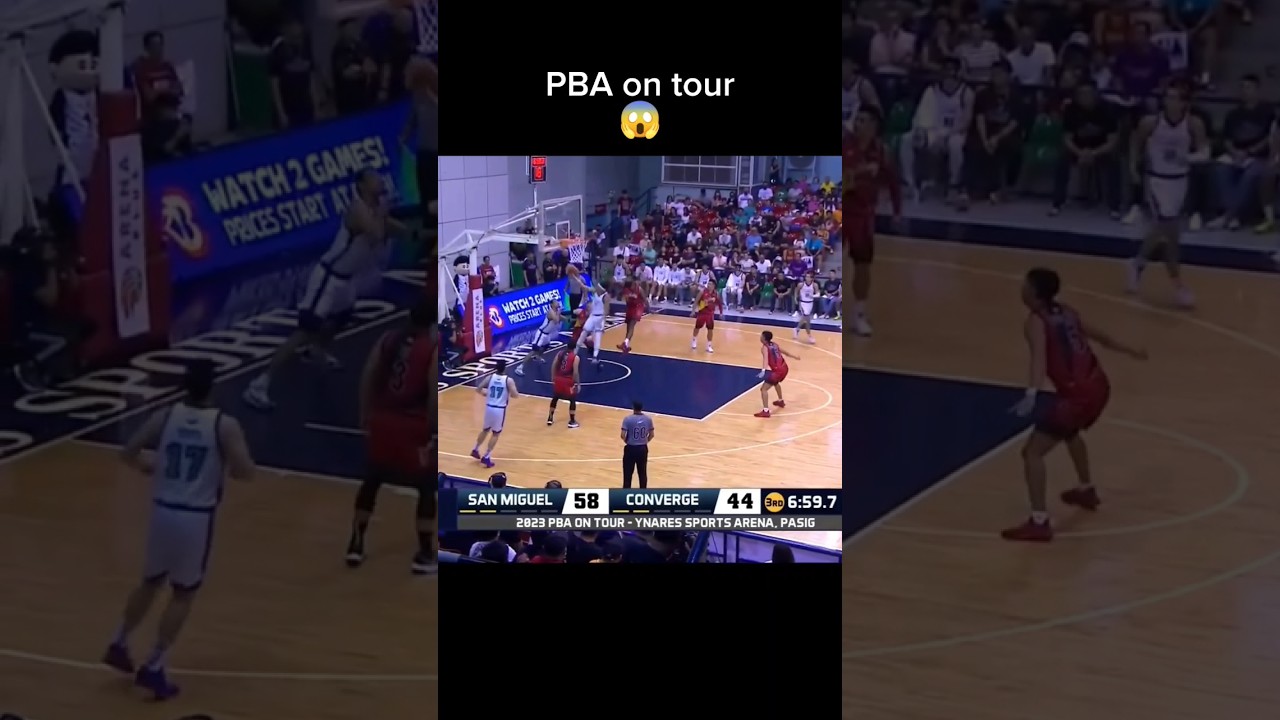 Jerrick Balanza Nasty reverse Lay-up😱 