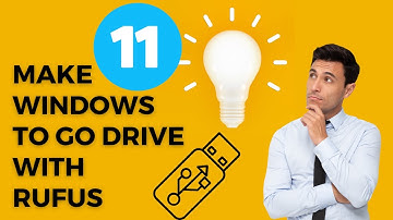 Make Windows 11 10 Bootable and Windows To Go Drive with Rufus
