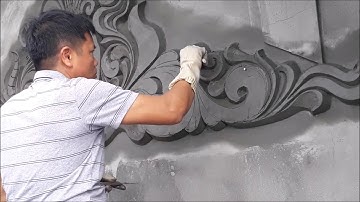 HƯỚNG DẪN ĐẮP PHÙ ĐIÊU ĐẸP BẰNG XI MĂNG CÁT