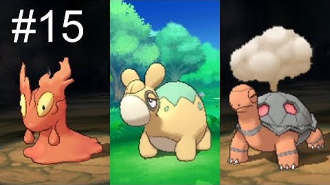 Pokemon Alpha Sapphire 100% Pokedex - Part #15: Fire Pokemon in Fiery Path