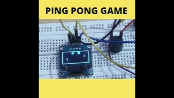 HOW TO MAKE PONG GAME - USING ARDUINO