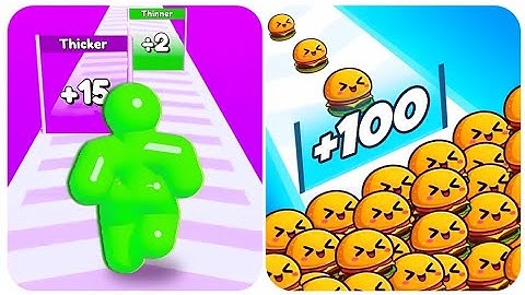 Max gameplay Tall man Run Vs Food Run 3D  Android, iOS, MacBook, Mobile Gameplay