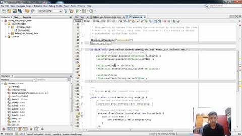 Cara membuat program untuk Menghitung Keliling dan Luas Bangun Datar