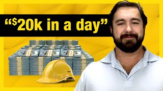 How he quit his construction job to trade fulltime