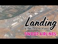 Landing at abbotsford international airport yxx swoop flight