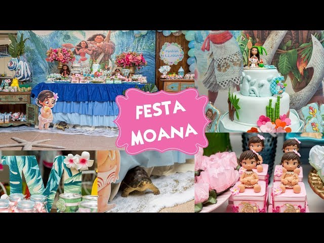 Moana baby 🌺  Moana festa infantil, Festa moana, Aniversário moana