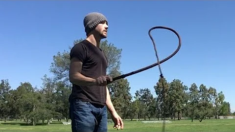 Follow Through in Whip Cracking