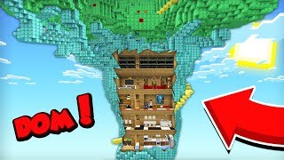 Я ПОСТРОИЛ ДОМ В ГИГАНТСКОМ АЛМАЗНОМ ДЕРЕВЕ В МАЙНКРАФТ | Компот Minecraft