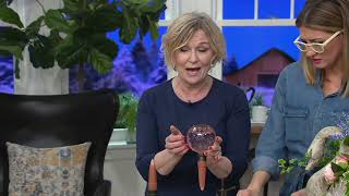 Barbara King Set of 3 Self-Watering Glass Globes with Mister on QVC