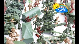 Домашние сражения игрушек ↑ Военные солдатики немецкой армии, новый набор ↑ Обзор игрушек