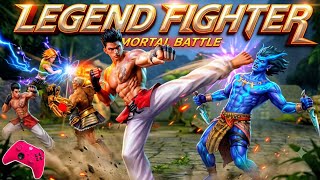   LEGEND FIGHTER: Human vs Blue Demon Ultimate Clash!​EPIC KICK |  Ultimate K.O. in Mortal Battle! 🥊 screenshot 5