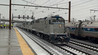 Winter 2024 Amtrak and NJ Transit Railfanning on the Northeast Corridor