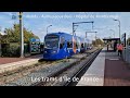 Sncf les trams dile de france  le tramway t4  4k