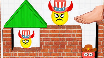 Draw To Smash Logic Puzzle, Hide Ball Brain Teaser Game, Draw To Smash gameplay 33