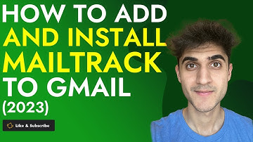 How to add and Install Mailtrack to gmail 2023