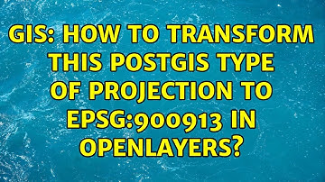GIS: How to transform this PostGIS type of projection to EPSG:900913 in OpenLayers?