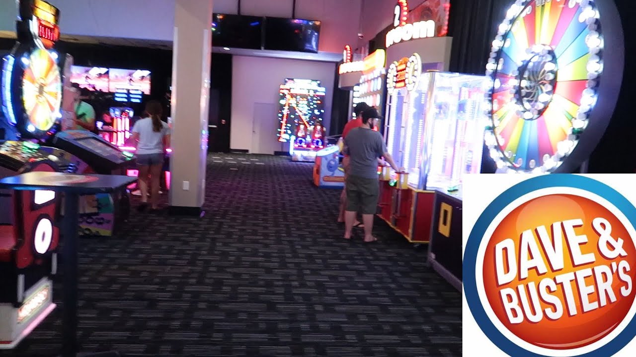 Dave And Busters Amusement Arcade Vlog January 2022 