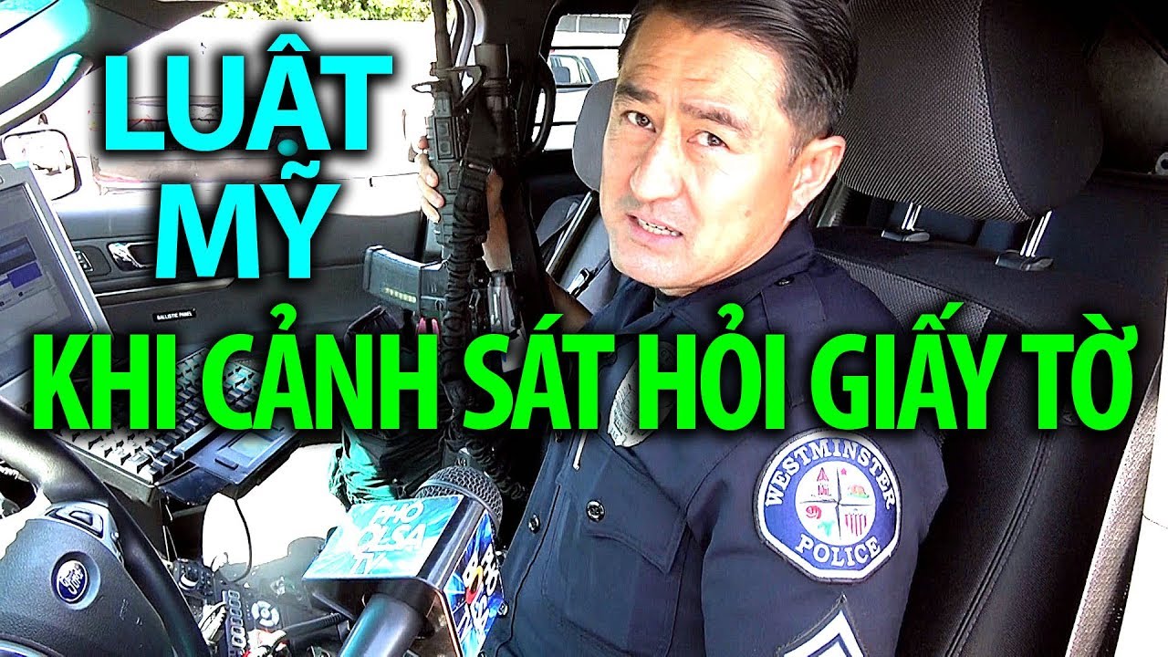 Tìm hiểu luật giao thông ở Mỹ: Khi cảnh sát chặn lại hỏi giấy tờ law of supply and demand