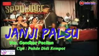 Tembang lawas, karya Sang Maestro Pak De Didi Kempot,  Janji Palsu Voc. Cak Gondhez, live in Cipete