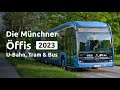 Die mnchner ffis  ubahn tram  bus bei der mvg 2023