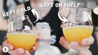 We Left A Hazy IPA Out For A Week To See What Happened | Does Craft Beer Need To Be Refrigerated?
