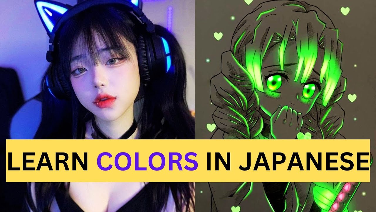 Learn Colours in japanese | colours in japanese | How to learn Japanese ...