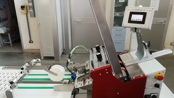Friction feeder F350 VISION counting and scanning serial numbers - Margeur à friction F350 VISION
