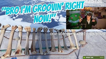 Lou Goes Crazy & Creates a Beat on Rust