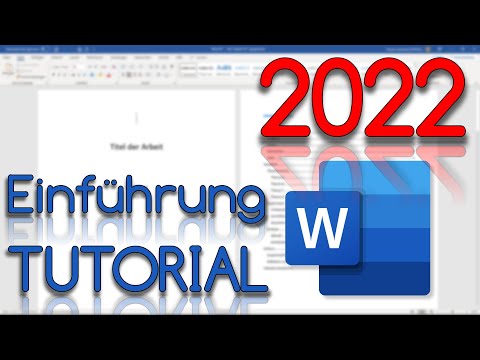 Word Online Einführung 2022 - Anfängertutorial - Word Online Tutorial