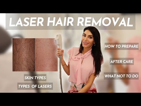 Video: Da li aleksandrit lasersko uklanjanje dlačica djeluje?