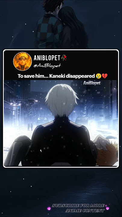 Kaneki Gave Up Everything... Just to Save His Best Friend 😢💔 | AMV