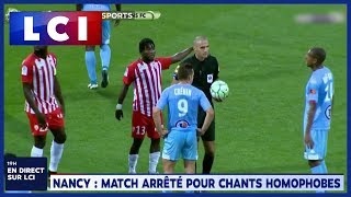 L2 : le match Nancy-Le Mans interrompu  pour des chants insultants envers la LFP