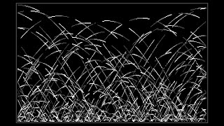 TROUNCE.BAS - GW-BASIC, trace route + bounce physics = trounce