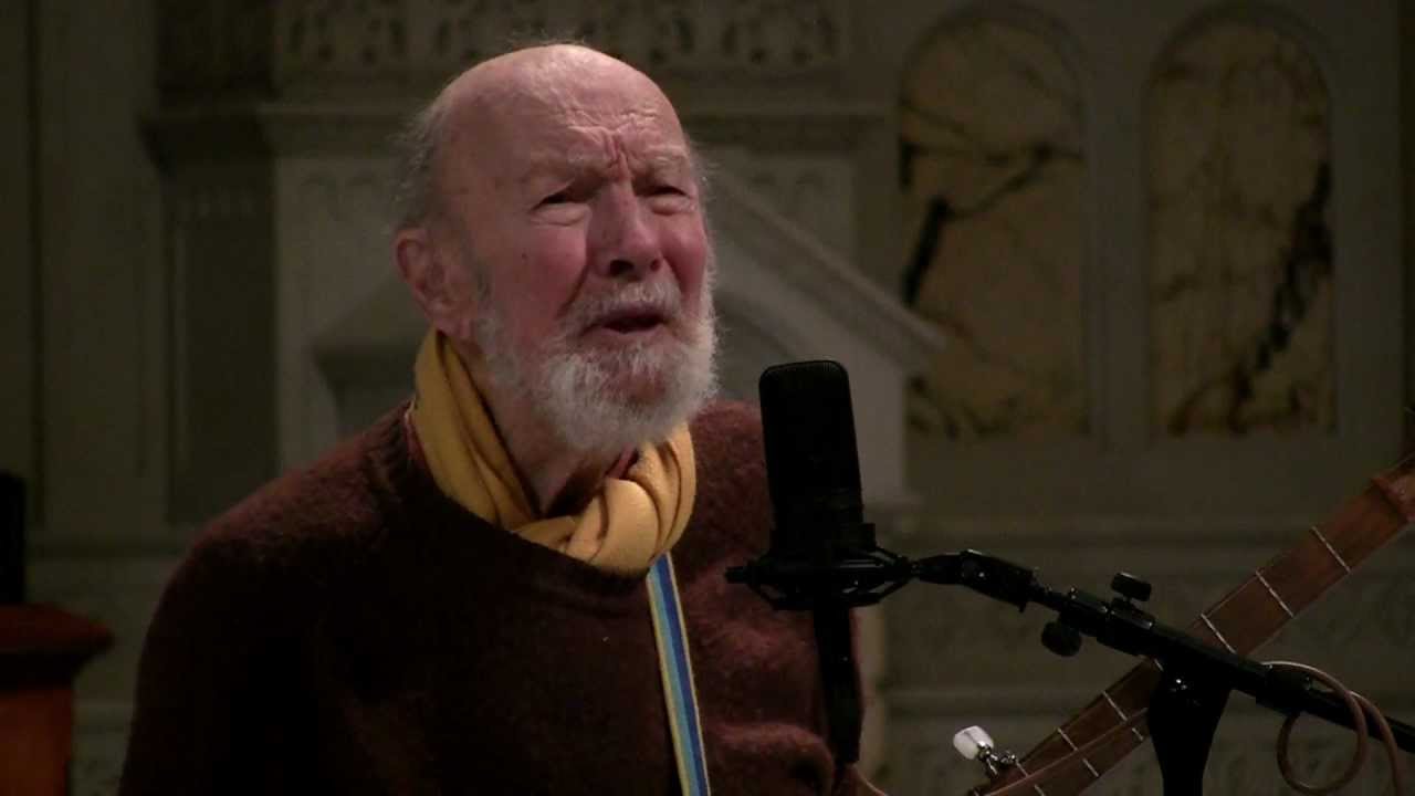 Pete Seeger visits the Bruderhof YouTube