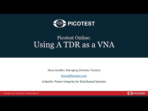 Using a TDR