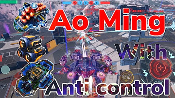 Ao Ming Gendarme With Anticontrol and speed | War Robot Gameplay
