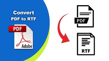 How to Convert PDF to RTF without Images (Export PDF) using Adobe Acrobat Pro DC