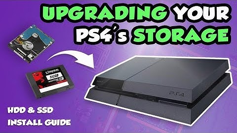 How to Upgrade or Replace your PS4 SSD or HDD - Full Guide! 2024!