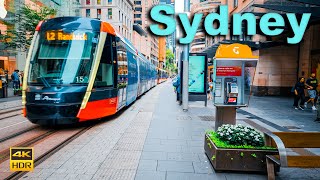Sydney Australia Working Tour  George Street After Work | 4K HDR