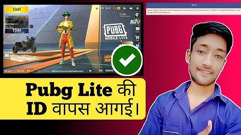 app not setup this app is still in development mode facebook pubg lite/pubg lite fix log in problem