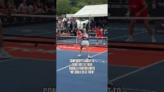 The group chat is already doing a film study on how to beat these guys #pickleball