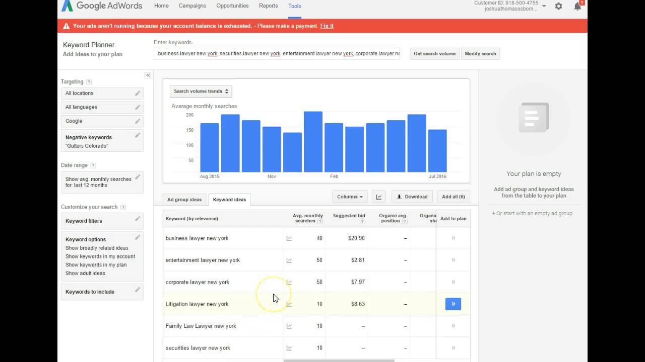 The Wall Street Lawyer New York YouTube