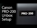 Canon PRO-200 Unbox and Setup by Red River Paper