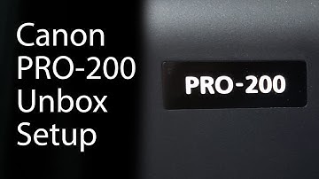Canon PRO-200 Unbox and Setup by Red River Paper