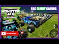 Monster jam beamng drive epic world finals 32 monster truck freestyle event with rrc family gaming