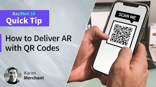 KeyShot Quick Tip - How to Deliver AR with QR Codes screenshot 2