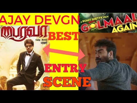 AJAY DEVGN'S TRIBUTE TO THALAPATHY VIJAY'S BAIRAVAA IN GOLMAAL AGAIN