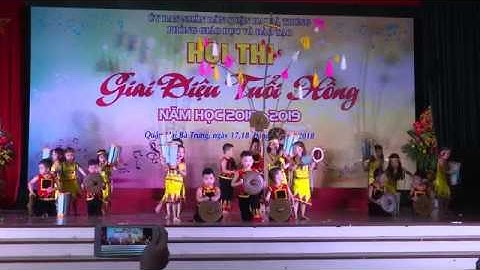 Mầm non 8/3 - Hội thi GIAI ĐIỆU TUỔI HỒNG năm học 2018-2019