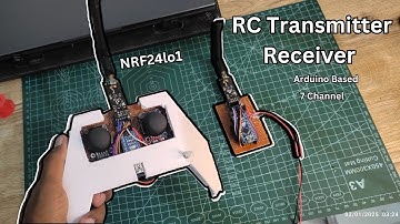 I Built an Arduino RC Controller with NRF24L01 and It Works Like Magic!